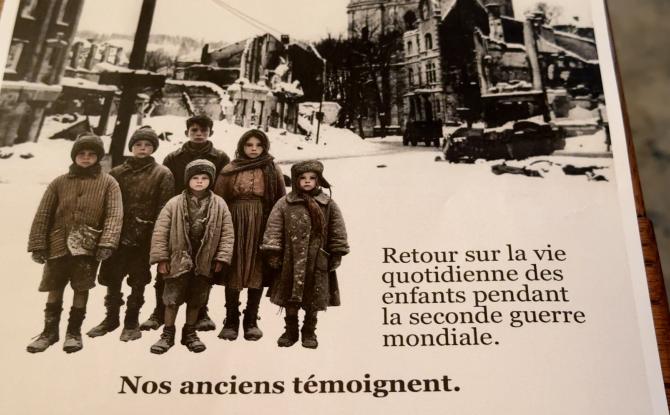 "Souvenirs d'enfance" de la guerre à Malmedy, un film témoin de la vie pendant la guerre